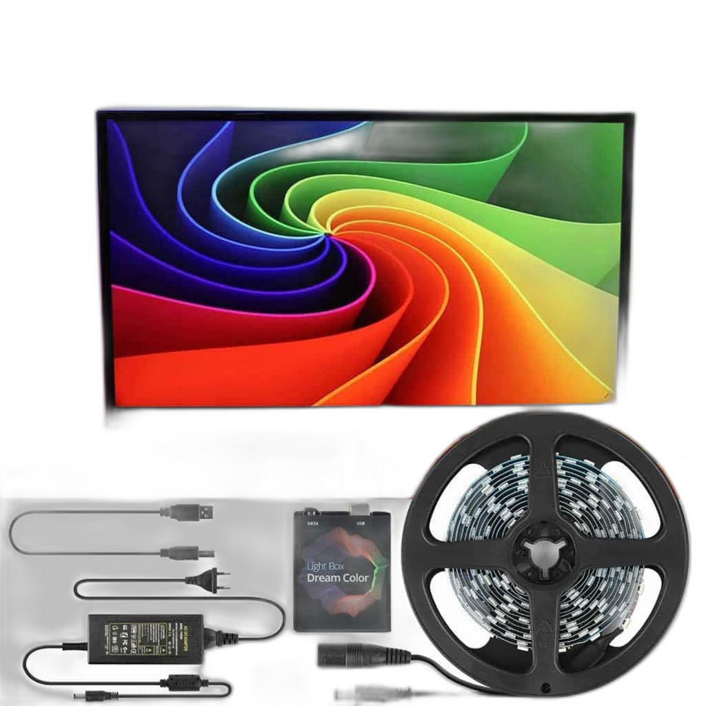 Dream Color USB LED Strip Light for PC Backlight Lighting