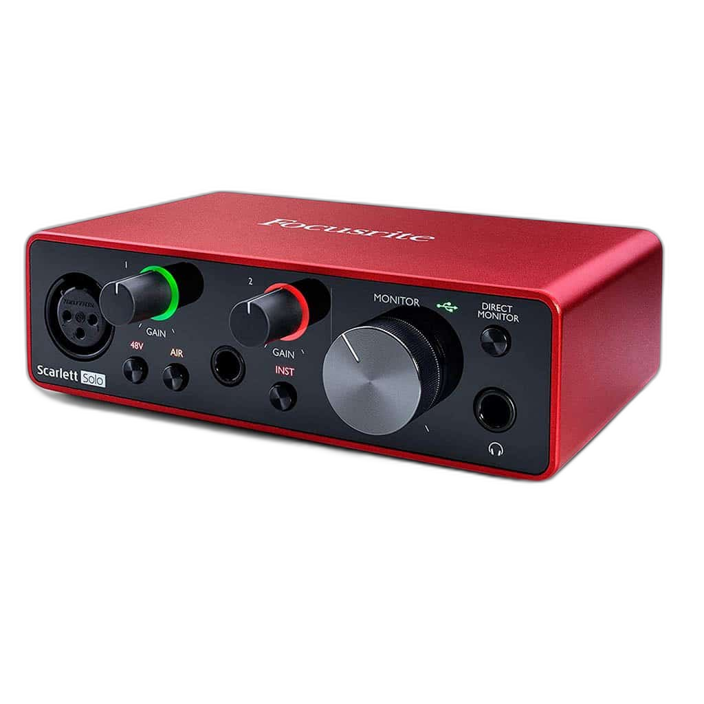 Focusrite Scarlett Solo 3rd Gen USB Audio Interface