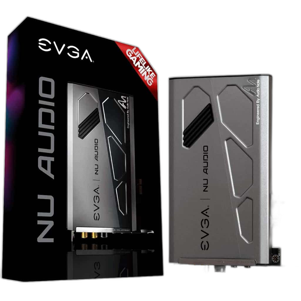 EVGA Nu Audio Card PCIe High-Fidelity Sound Card