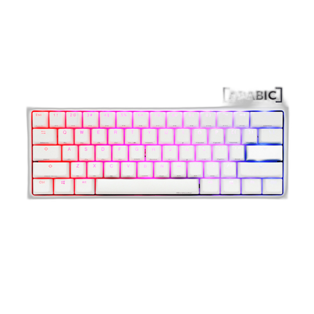 Ducky One 2 Mini Wired 60% Keyboard, White