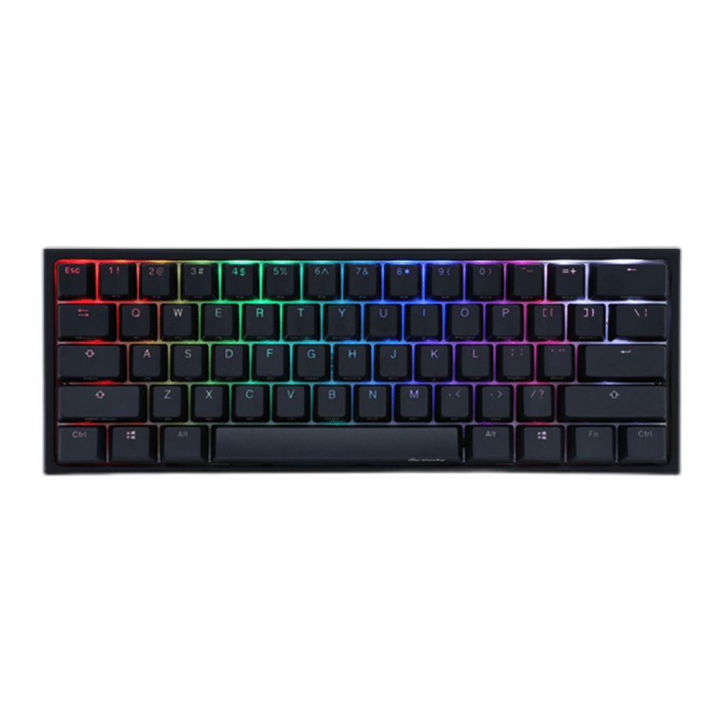 Ducky One 2 Mini v2 Wired 60% Keyboard, Black