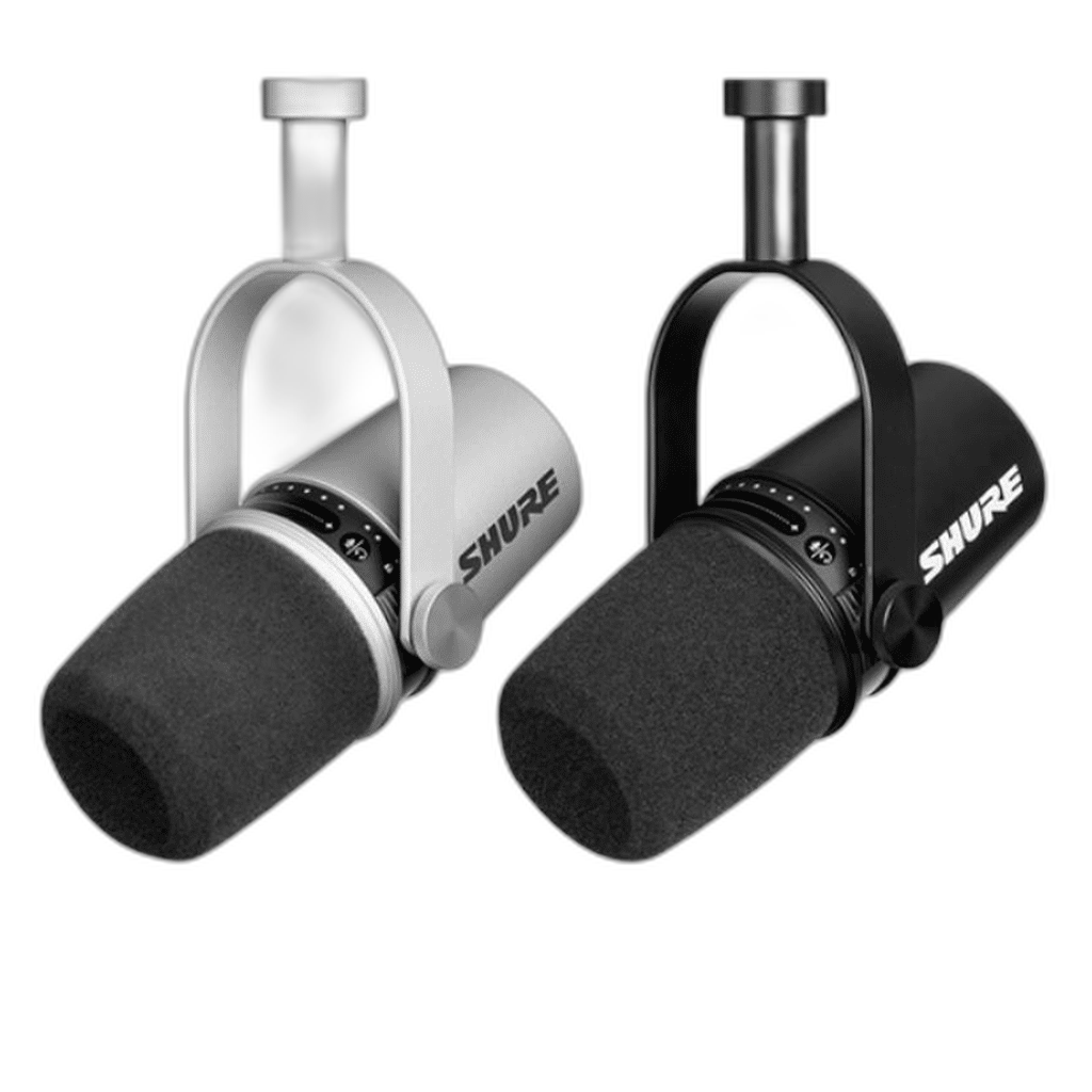 Shure MV7 USB/XLR Dynamic Microphone