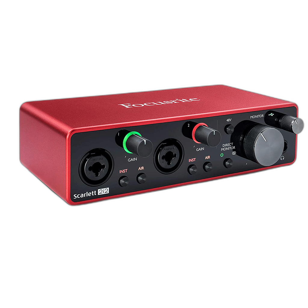 Focusrite Scarlett 2i2 3rd Gen Audio Interface
