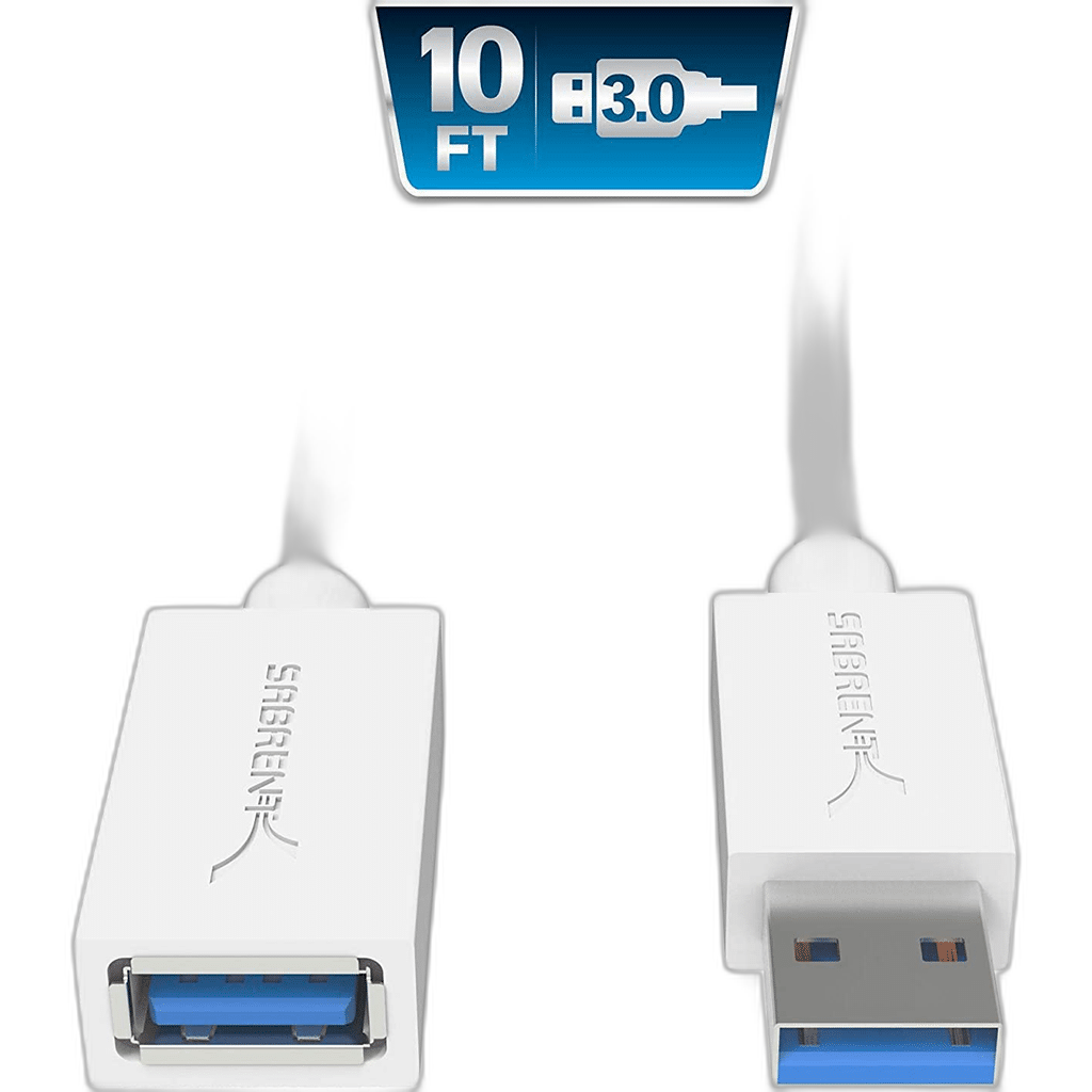 Sabrent USB 3.0 Extension Cable, 3m