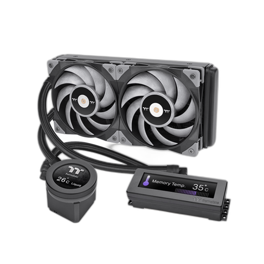 Thermaltake Floe RC Ultra 240 AIO Liquid Cooler - Gray