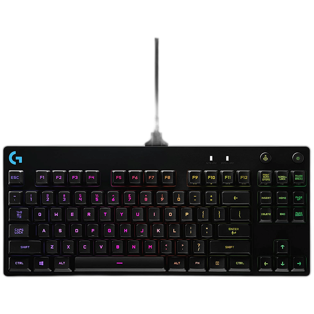 Logitech G PRO Tenkeyless Mechanical Keyboard, Black