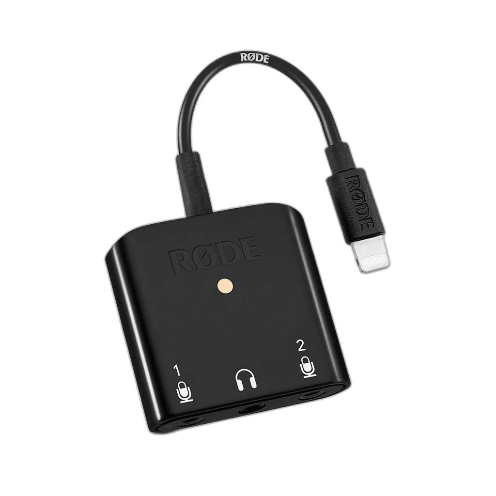 RØDE SC6-L dual trrs input lightning adapter