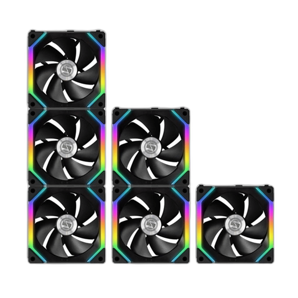 Lian LI Uni Fan SL120 RGB 3 Pack Case Fans, 120mm