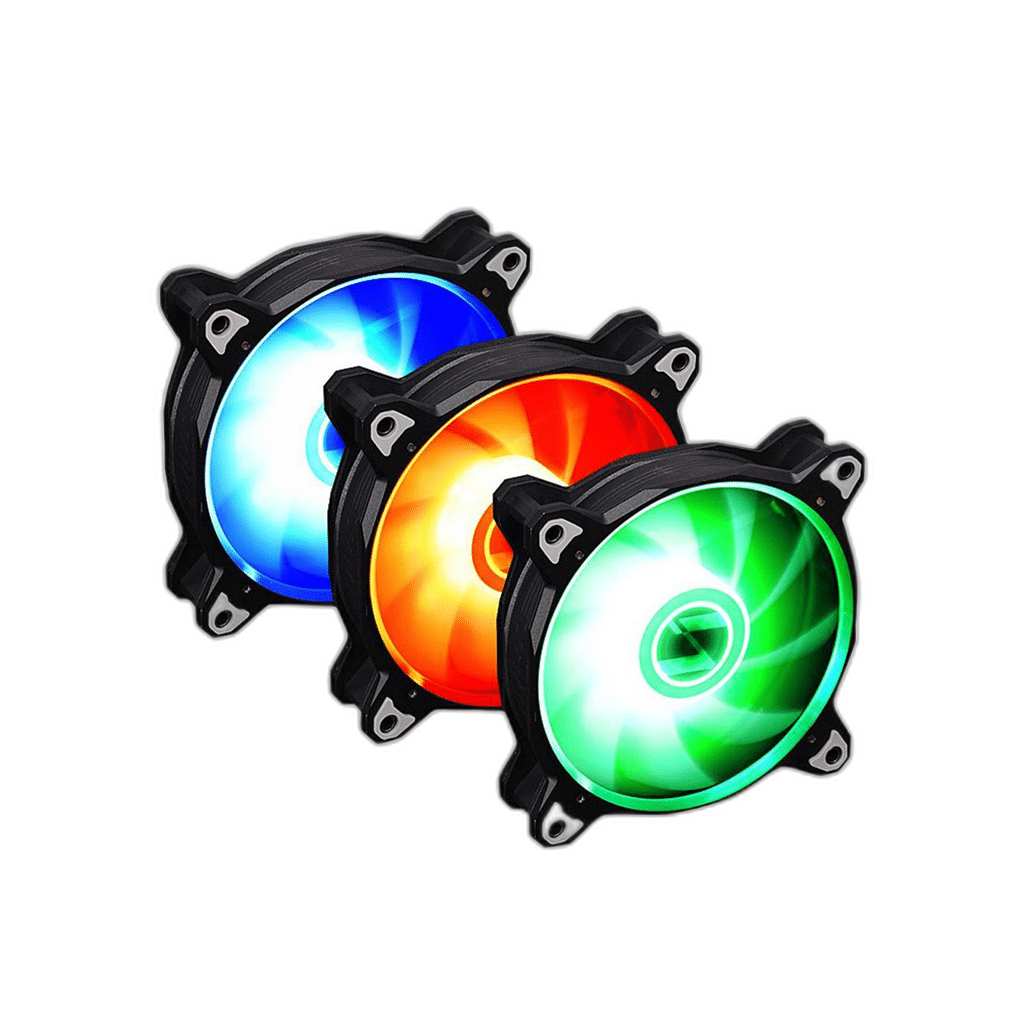Lian Li BORA Lite 3B 120mm RGB PWM Fan Pack Black