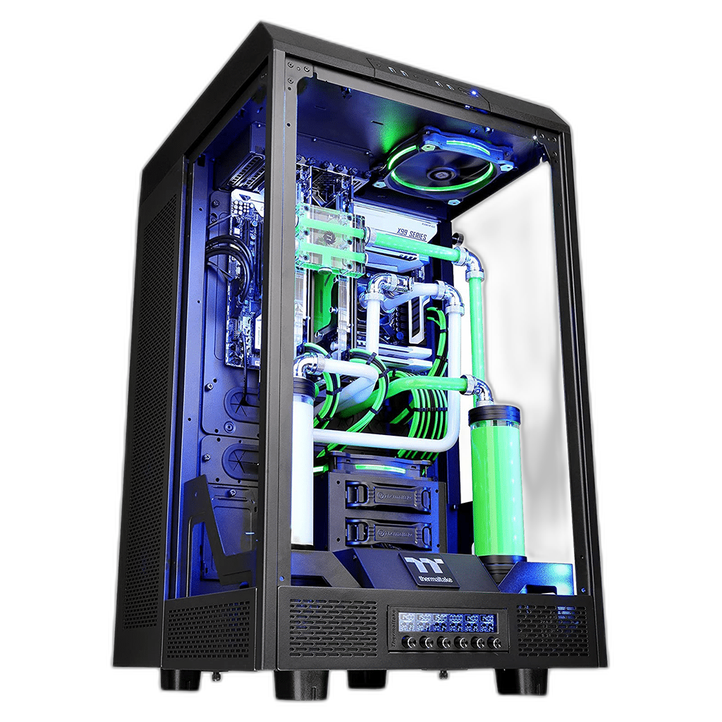 thermaltake Tower 900 Full Tower Case - Black