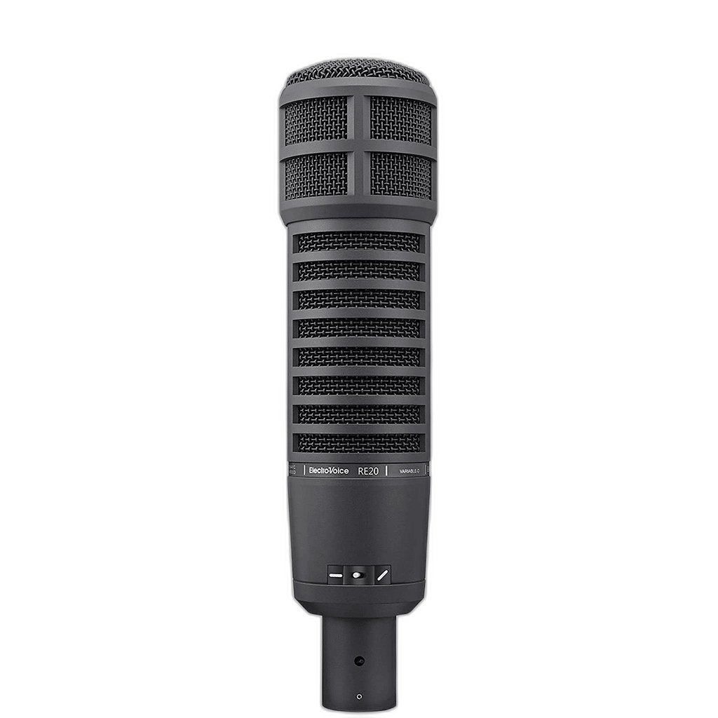 Electro-Voice RE20 dynamic broadcast microphone