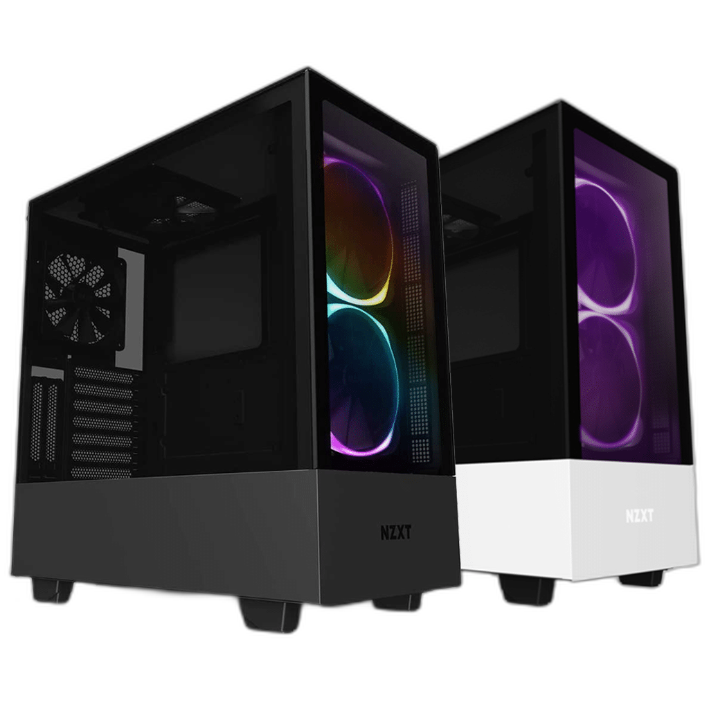 NZXT H510 Elite Mid Tower Case - Multiple Colors