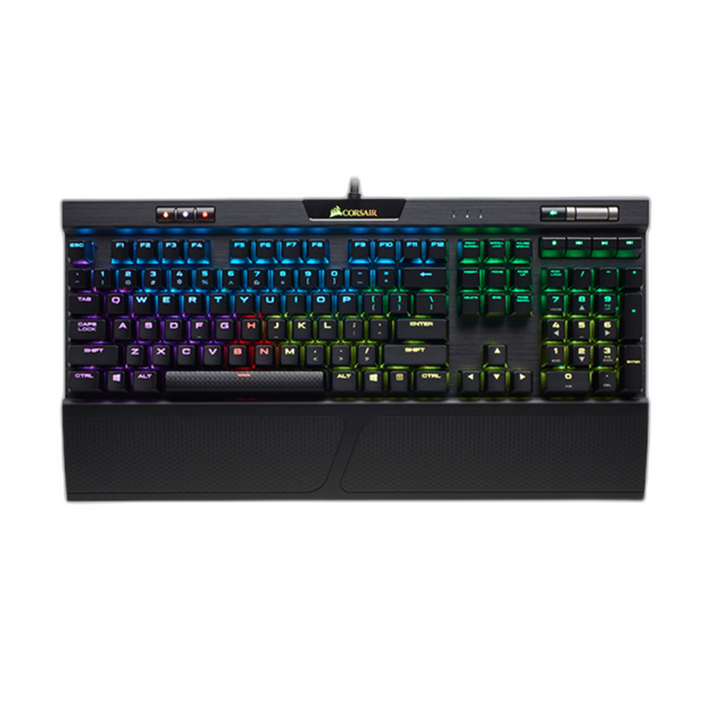 Corsair K70 RGB MK.2 RAPIDFIRE Mechanical Keyboard, Black