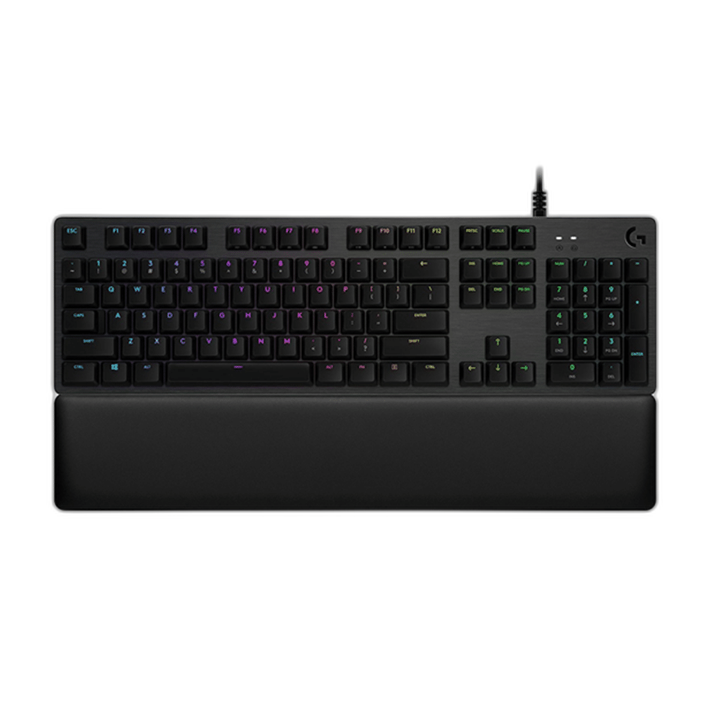 Logitech G513 LIGHTSYNC RGB Mechanical Keyboard, Black