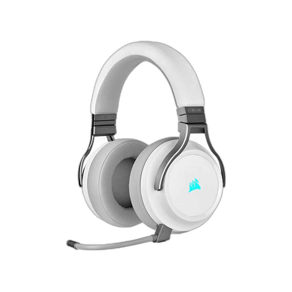 Corsair VIRTUOSO RGB Wireless High-Fidelity Gaming Headset - White