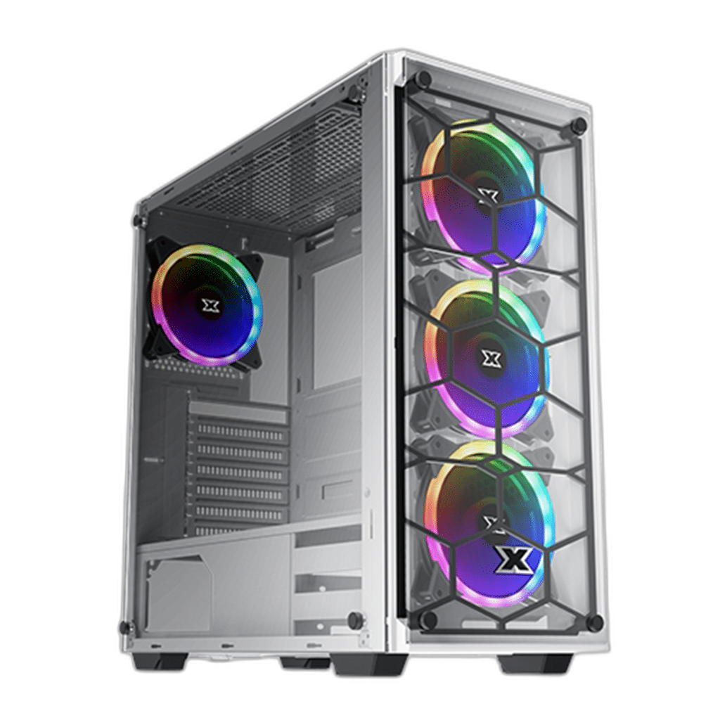 XIGMATEK Gaming X Arctic RGB ATX Mid Tower Case