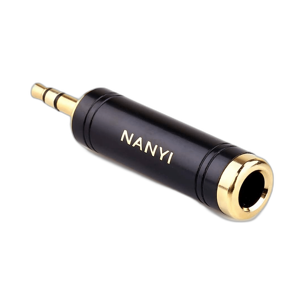 NANYI 6.35mm to 3.5mm Headphone Adapter (2-Pack)