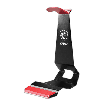 MSI HS01 Gaming Headset Stand - Metallic Design