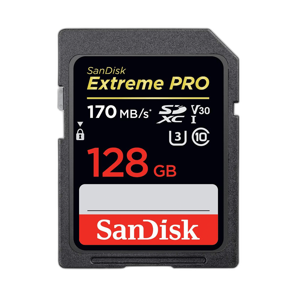 SanDisk Extreme PRO 128GB SDXC Memory Card