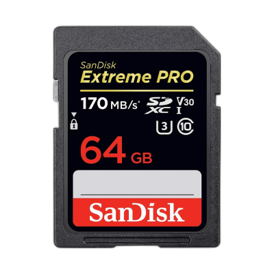 SanDisk Extreme PRO 64GB SDXC Memory Card