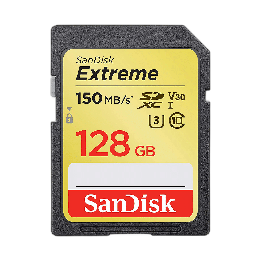 SanDisk Extreme 128 GB SDXC Memory Card