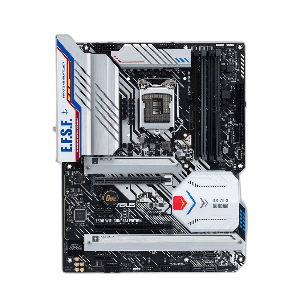 ASUS Z590 WiFi GUNDAM Edition ATX Motherboard, LGA 1200