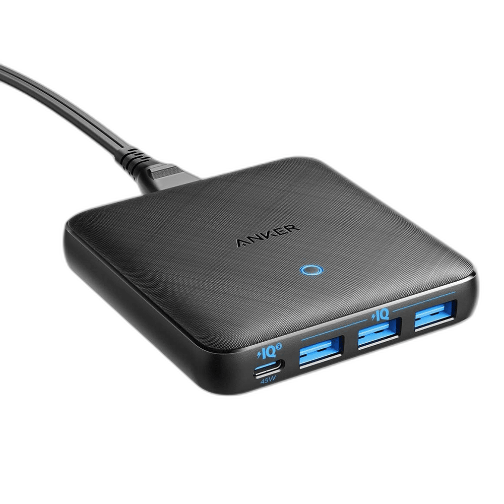 Anker PowerPort Atom III Slim USB C Charger, 65W 4 Port