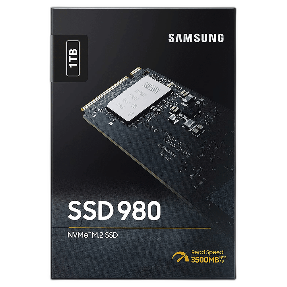 Samsung 980 1TB NVMe M.2 SSD, PCIe 3.0
