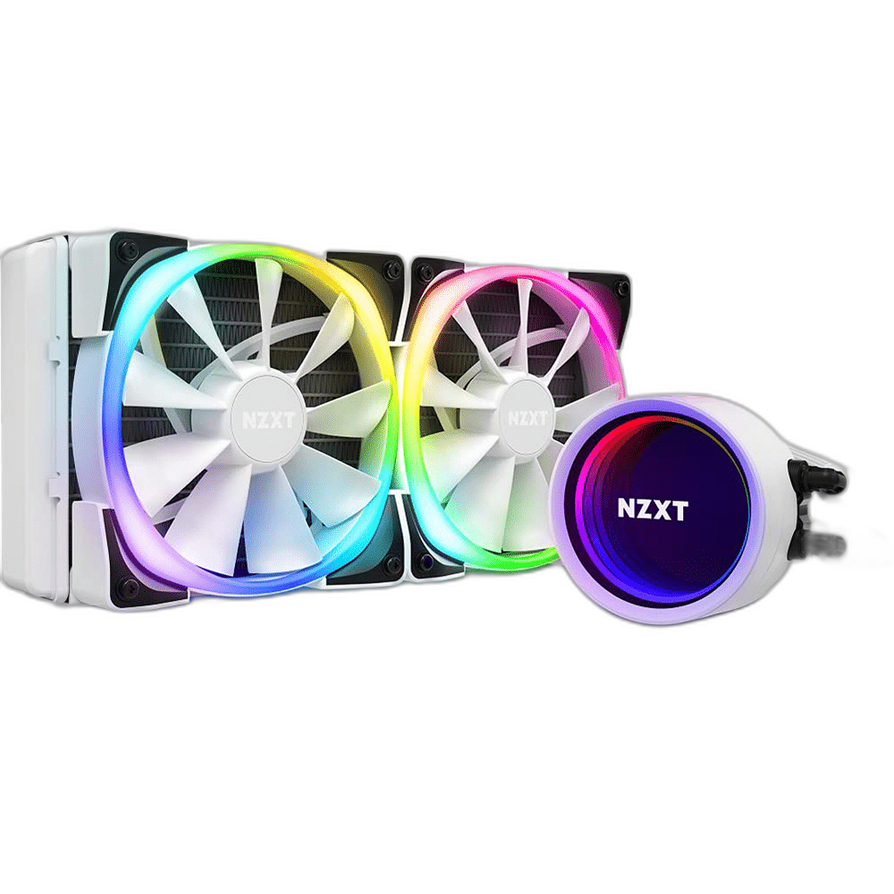 NZXT Kraken X53 RGB 240mm Liquid Cooler, White