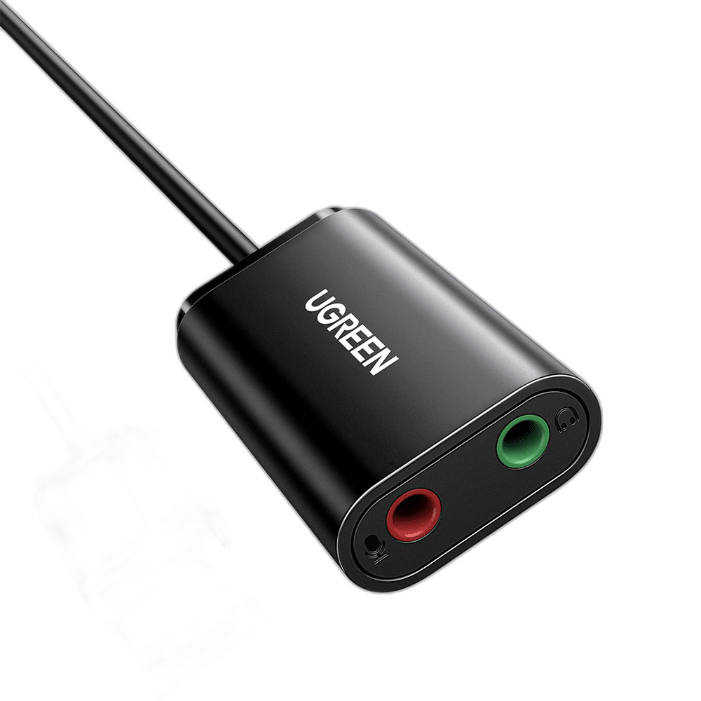 UGREEN USB Sound Card External Stereo Adapter, USB to 3.5mm