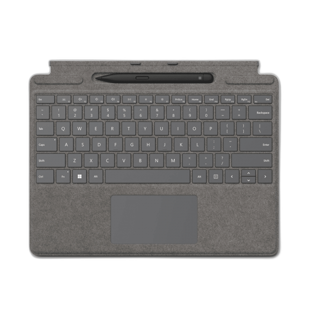 Microsoft Surface Pro Signature Keyboard With Slim Pen 2 Platinum