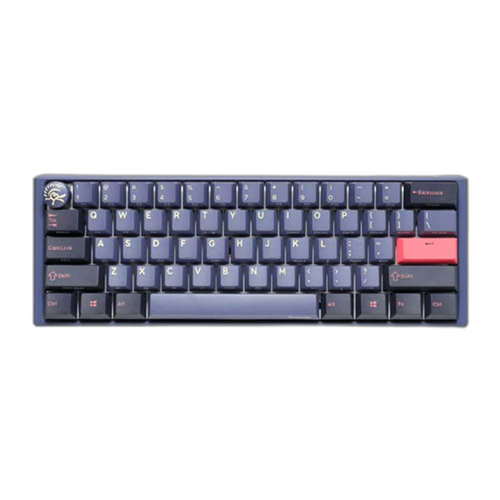 Ducky One 3 Mini Blue Switch Hot-Swap Mechanical Keyboard, Cosmic Blue