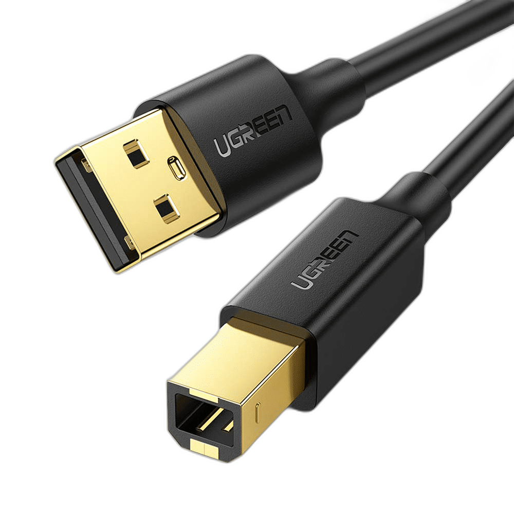 UGREEN Printer Cable USB 2.0, Type A Male to B Male, 1.5M