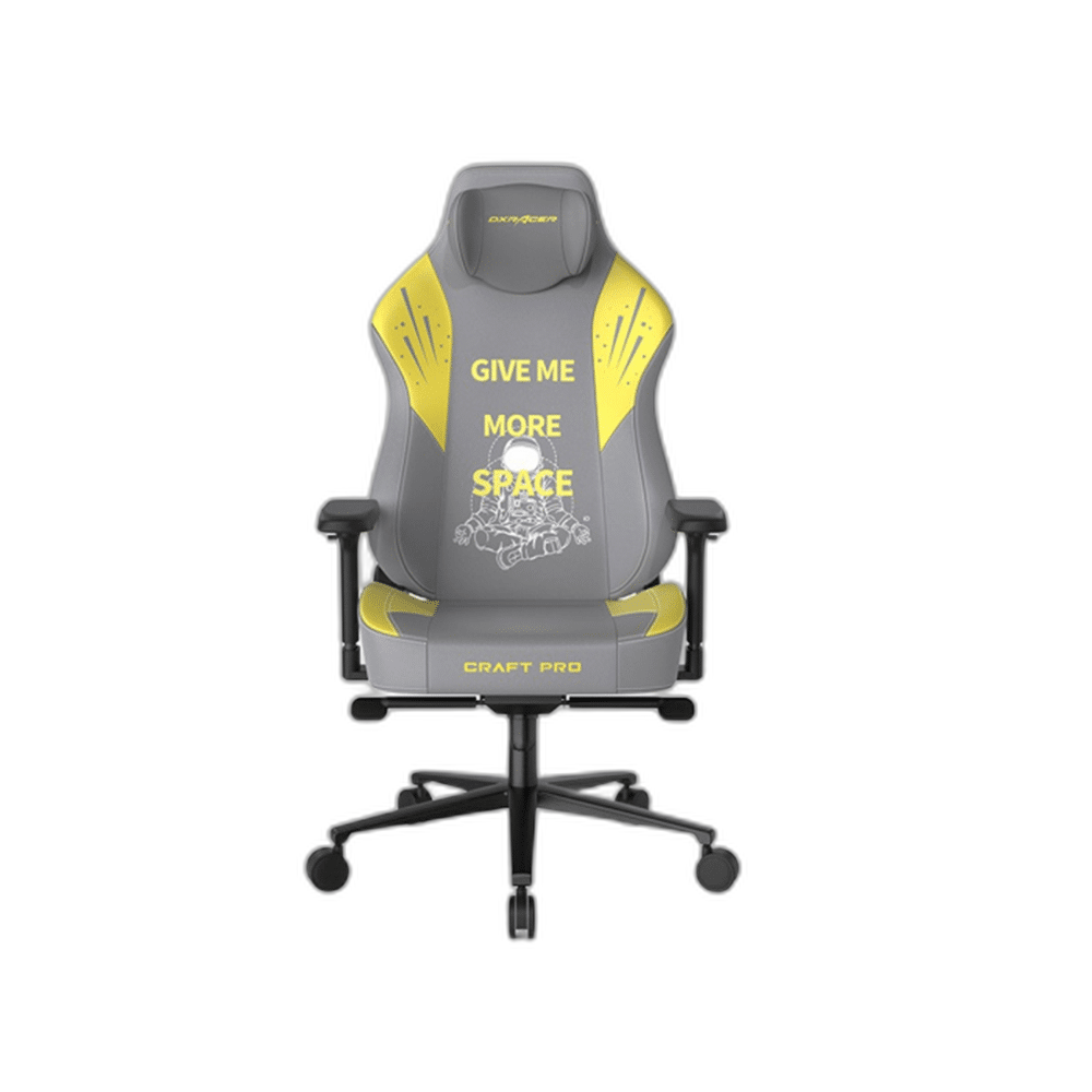 DXRacer Craft Pro Give Me More Space Chair Grey/Yellow