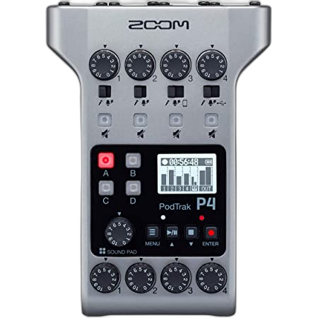 Zoom PodTrak P4 Portable Multitrack Recorder