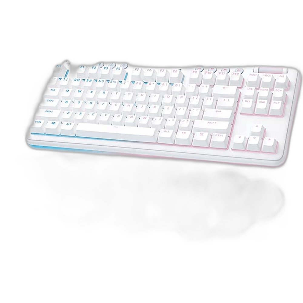 Logitech G715 TKL Wireless Mechanical Gaming Keyboard White Mist