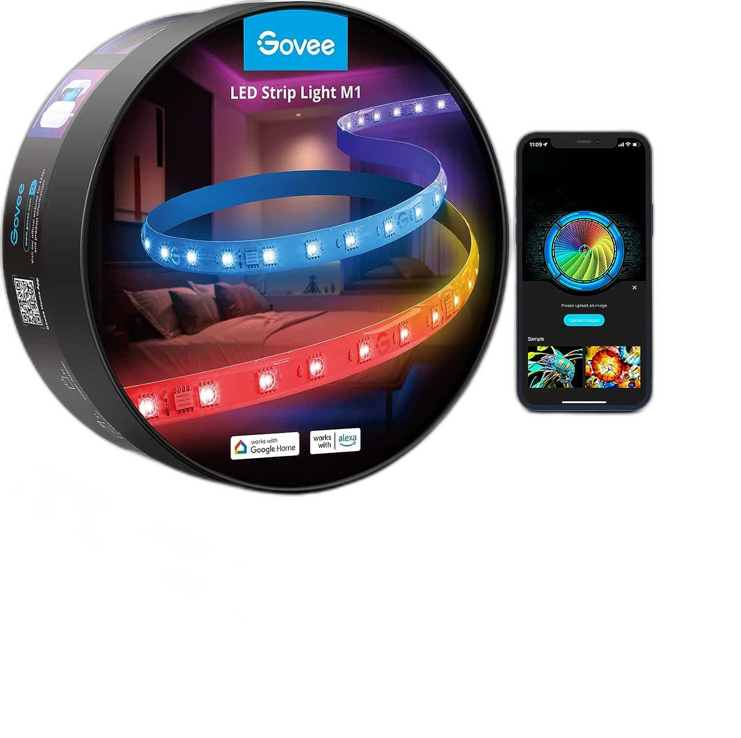 Govee M1 RGBICW LED Strip Lights 5M for Smart Lighting
