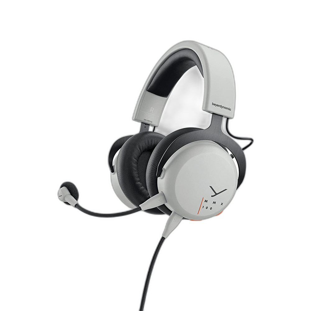 beyerdynamic MMX100 Closed Back Analogue Gaming Headset - Grey