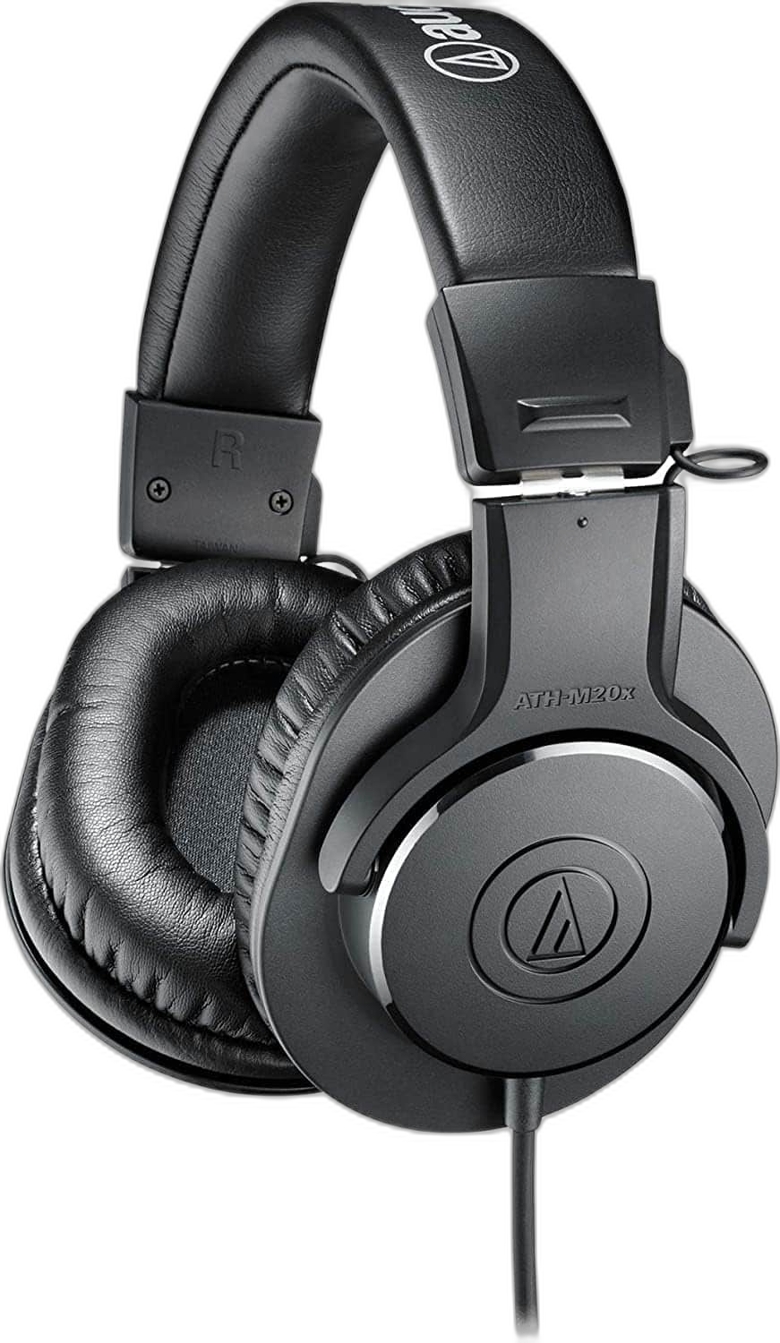 Audio-Technica ATH-M20X 40mm Drivers Closed-Back Headphones
