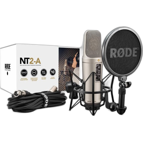 rode nt2-a large-diaphragm microphone
