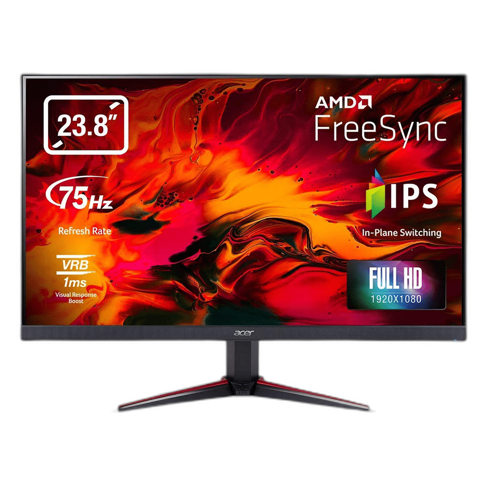 Acer Nitro VGO VG240Y 23.8 inch FHD IPS 75Hz Monitor