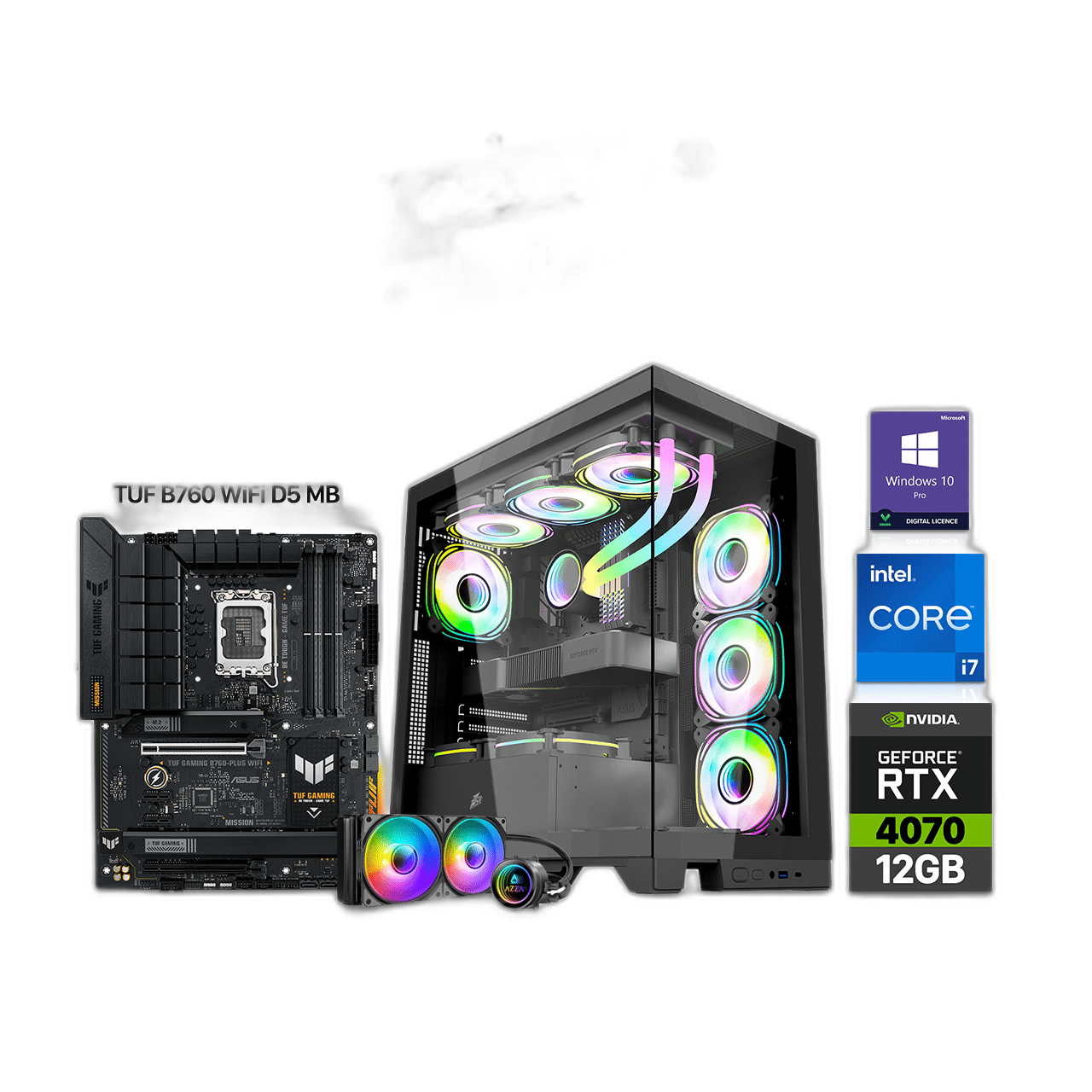 RTX 4070 gaming pc i7-12700F