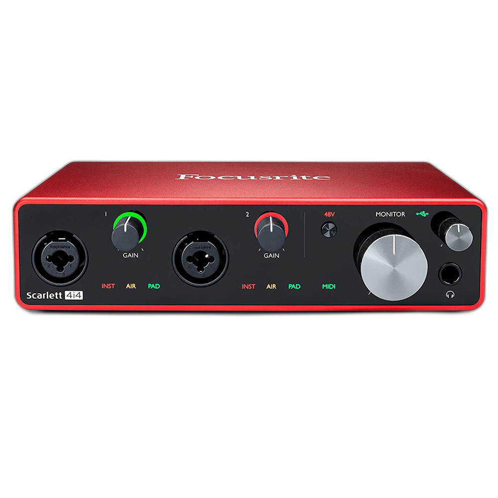 Focusrite Scarlett 4i4 3rd Gen USB Audio Interface