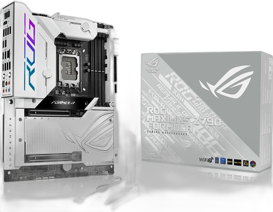 ASUS ROG MAXIMUS Z790 FORMULA WIFI-7 ATX Motherboard - White