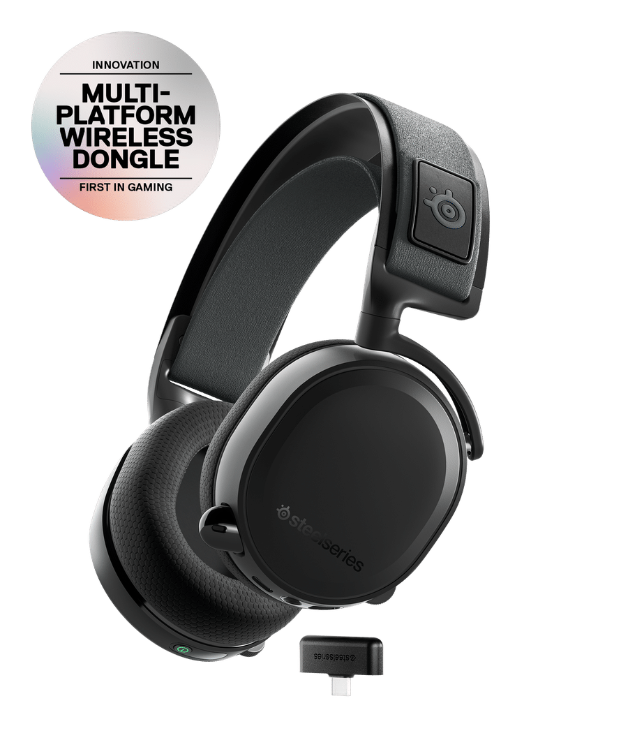 SteelSeries Arctis 7+ Headset - Black