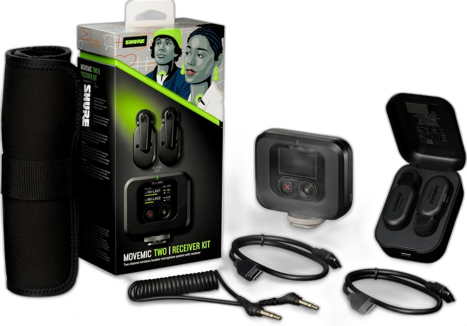 Shure MoveMic Wireless Pro Lavalier Microphone System