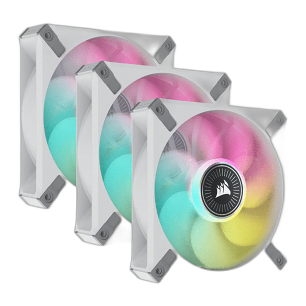 Corsair iCUE ML120 RGB ELITE 120mm Fan, Triple Pack
