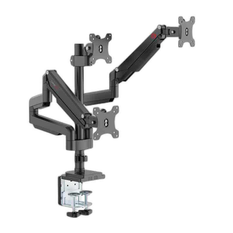 GAMEON GO-5367 Triple Monitor Arm 17" - 30" Each Up to 6 KG