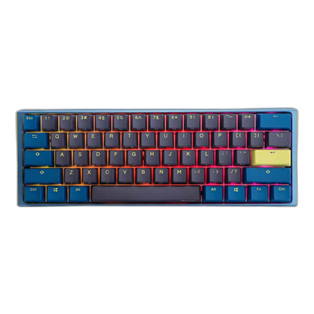 Ducky One 3 Mini Cherry MX Blue Keyboard, Black