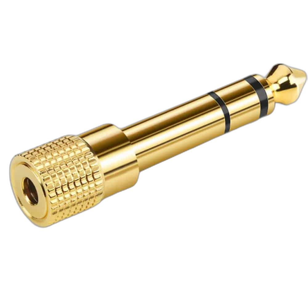 Ancable Headphone Adapter, 3.5mm Female to 6.35mm Male